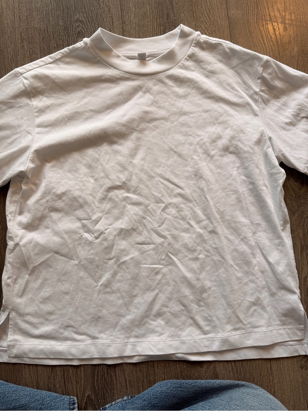 Classic White Crewneck Tee